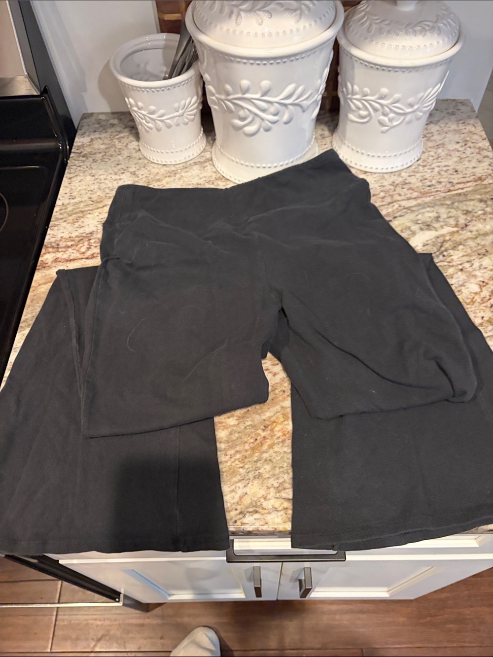 SO Black Kids Wide-Leg Sweatpants